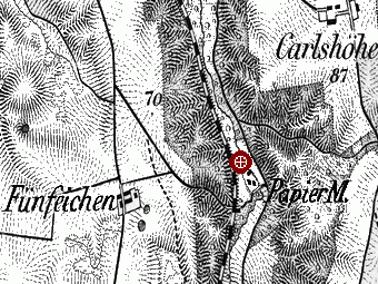 Papiermühle Neubrandenburg - Standort