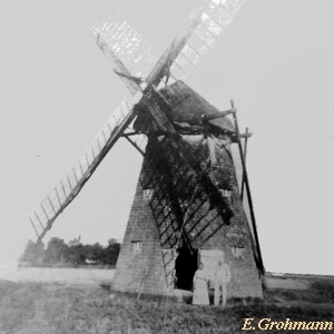 Windmhle Eggert in Neuendorf - Ansicht 1920