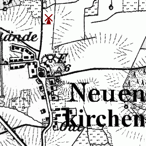 Windmühle Suhr in Neuenkirchen - Standort
