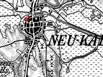Motormühle Klostermühle Neukalen - Standort