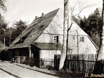 Wassermhle Neumhle bei Neukloster - Ansicht 1979