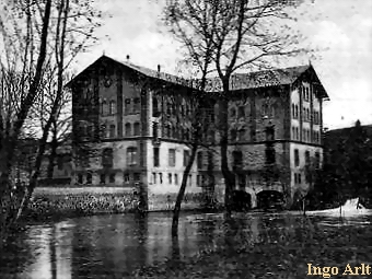 Wasserkraftwerk Neustadt-Glewe - Ansicht alte Wassermhle 1920