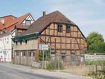 Lohmhle Parchim - originaler Giebel 2005