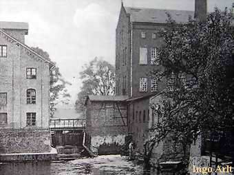 Tuchfabrik Parchim - Altstadt 1930