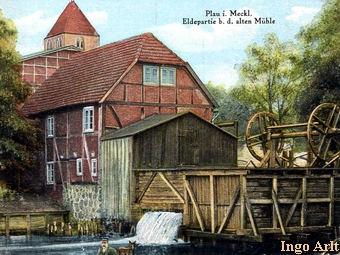 Wassermhle Plau - Ansicht 1935