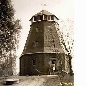 Windmhle Polz - Ansicht der Gaststtte 1987