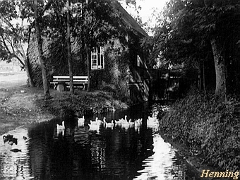 Wassermhle Poppendorf - Ansicht 1930