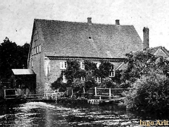 Wassermhle Redefin - Ansicht 1900