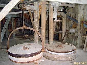 Wassermhle Reinshagen - Mahlsteine