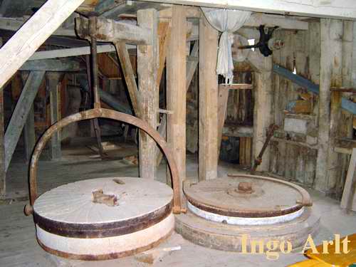 geffneter historischer Mahlgang
