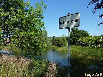 Wassermühle Remplin - Mühlenteich