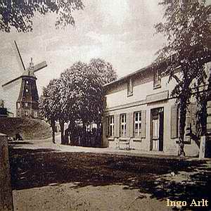 Mhle Kalms in Rbel - Krug und Mhle um 1935