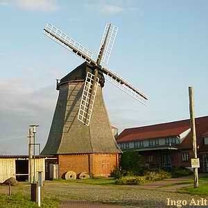 Windmhle in Rostock die Kstenmhle - Ansicht heute