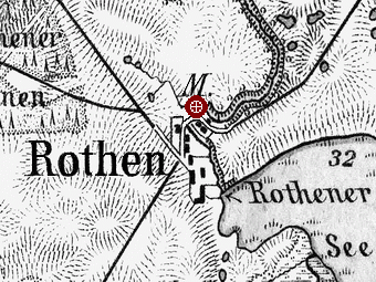 Wassermhle Rothen - Standort