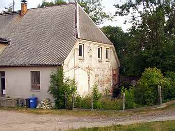 Wassermühle Satow - Giebel