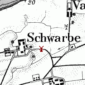Windmühle Schwarbe - Standort 1893
