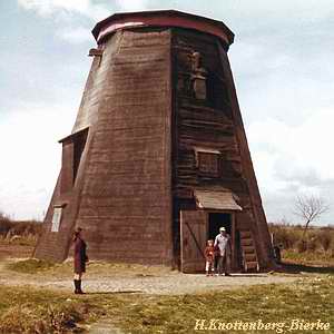 Windmühle Siedenbollentin - in Betrieb 1970
