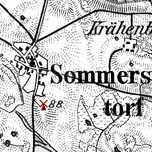 Windmhle Raabe in Sommerstorf - Standort