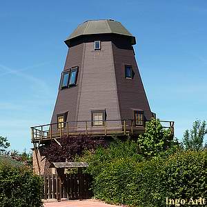 Windmhle in Spantekow - Ansicht heute