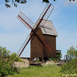 Windmhle Steffenshagen - Ansicht heute