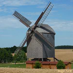 Windmhle Storkow - Ansicht heute