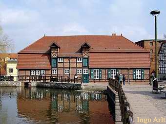 Wassermhle Teterow Stadtmhle - Ansicht heute