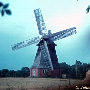 Windmühle Törpin - in alter Pracht 1940