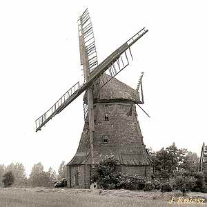 Windmühle Törpin - Verfall 1979