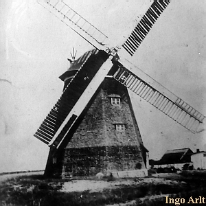 Windmhle Trassenheide - in alter Pracht 1920