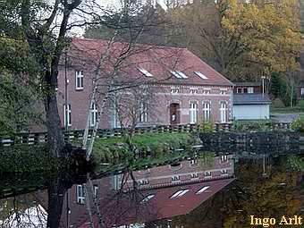 Wassermhle Twietfort - Mhle und Mhlenteich