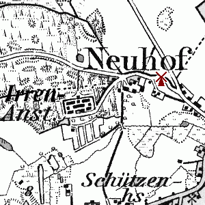 Windmühle Ueckermünde Neuhof - Standort