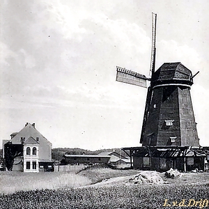 Windmühle Usedom Jassmann - Ansicht 1940