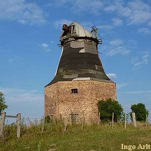 Windmhle Walkendorf - Ansicht vor Abri 2010