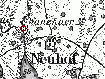 Ruine Wasserkraftwerk Wanzka - Standort