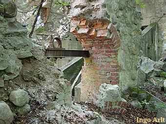 Ruine Wasserkraftwerk Wanzka - Ansicht heute