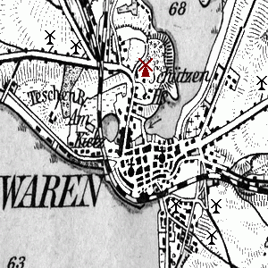 Windmhle Waren Babendererde - Standort