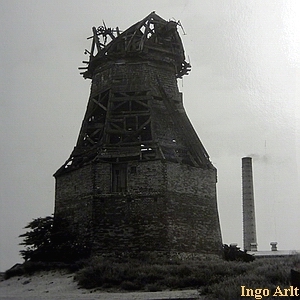 Windmhle Waren Gregoriusberg - Verfall 1975