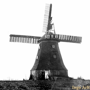 Windmhle Weitendorf - Ansicht um 1930