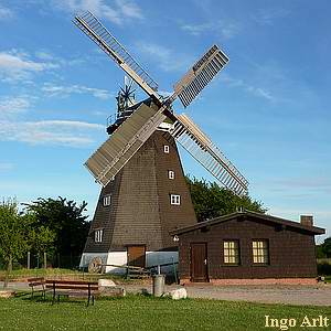 Windmhle Woldegk Ehlertsche Mhle - Ansicht heute