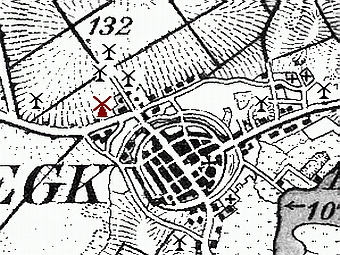 Windmhle Woldegk Mhlendamm - Standort