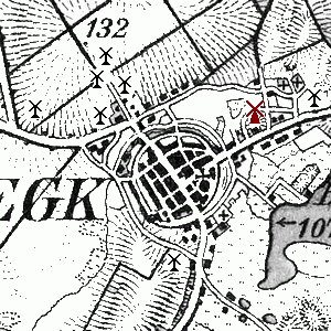 Windmühle Woldegk Koch - Standort 1893