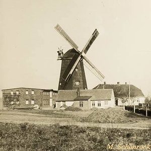 Windmhle Wolgast Jacob - in alter Pracht 1920
