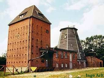 Windmhle Wolgast Lemke - Ansicht heute