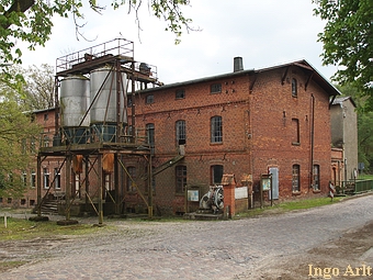 Wassermhle Zirzow - Mhle und Wohnung