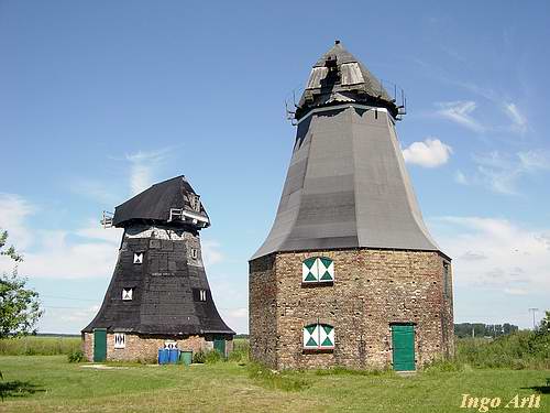 Zwillingswindmhlen Neu Vorwerk Sanierungsstand 2006