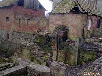 Bolter M�hle - Reste Wehranlage und M�hlengeb�ude